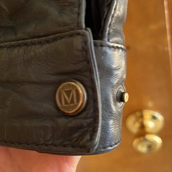 Andrew Marc xxl leather men’s jacket lined pockets outside and inside - Picture 7 of 12